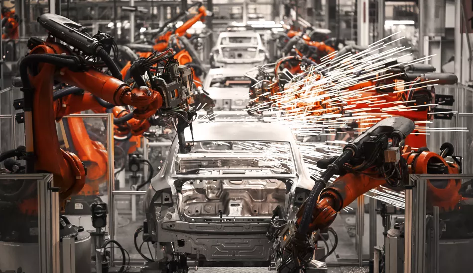 Machines working in the automotive sector